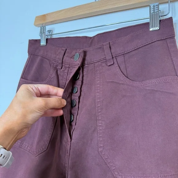 Loup Simone Wide Leg Cropped Pants size small - Picture 7 of 10